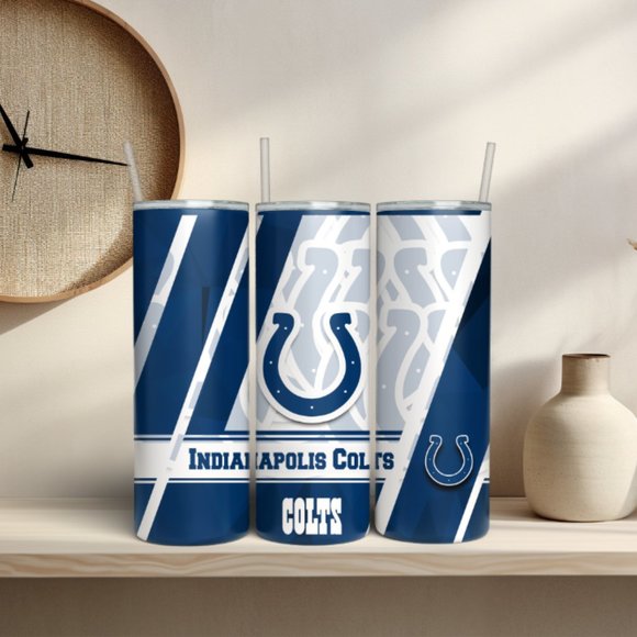 Other - NEW - 2 Pack Indianapolis Colts 20 oz Skinny Tumblers